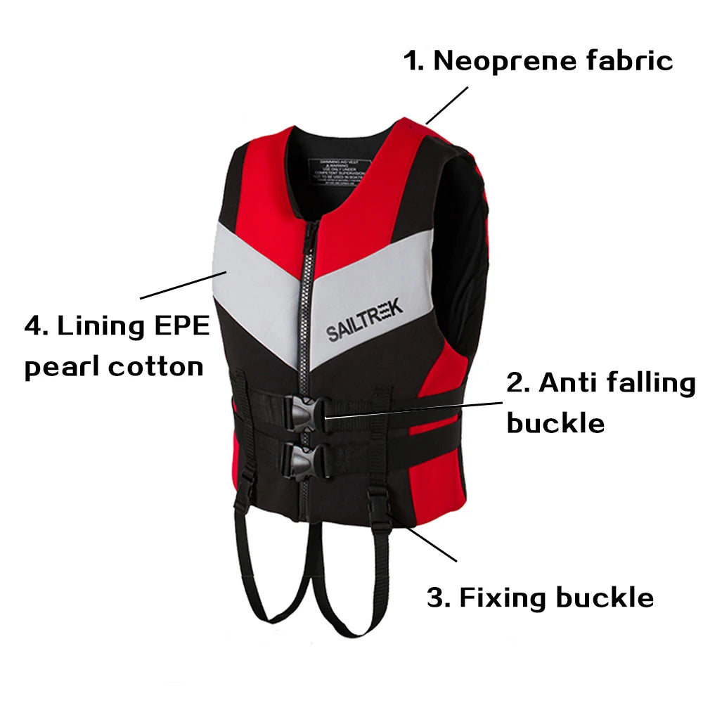 Adult Polyester Swimming Life Jacket